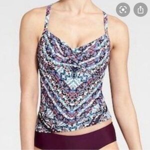 Athleta Women’s Marrakesh Twister Tankini Size 36 B/C